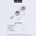 SPARTS Titanium Reservoir Cap Compatible with Brembo Master Cylinder – Separate Small Tank Cover Kit