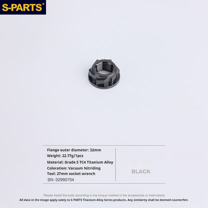 SPARTS Honda CBR650 Titanium Axle Kit (Front & Rear) – Lightweight Motorcycle Upgrade Set