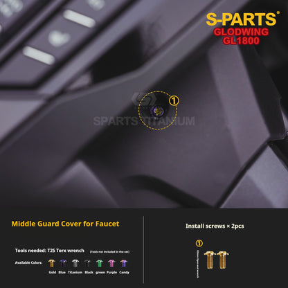 SPARTS Titanium Bolt Kit | Titanium for Honda Gold Wing GL1800 Motorcycle