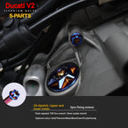 S-PARTS  Compatible with / Suitable for Ducati DUCATI V2 Full Titanium Bolt Kit