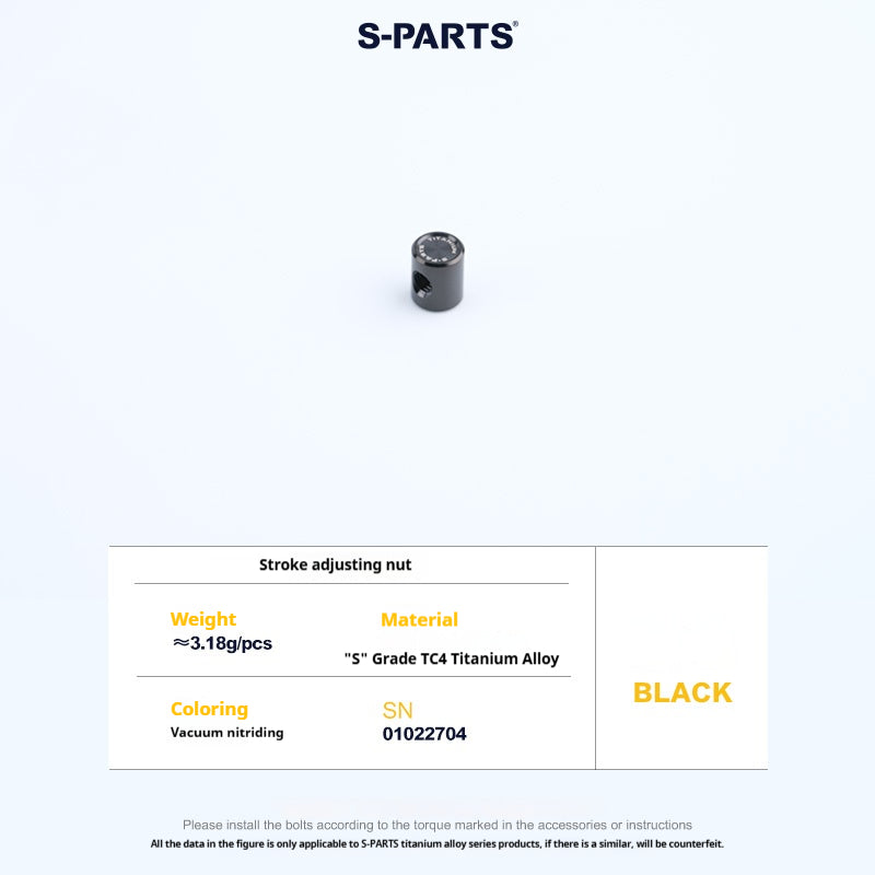 SPARTS Titanium GALESPEED VRC Master Cylinder Screw Kit｜Motorcycle Upgrade