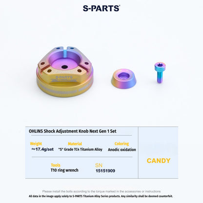 SPARTS Ohlins Suspension Adjuster Knob | Next-Generation