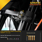 SPARTS TC4 Titanium Bolt Kit Compatible with KTM DUKE 790 – Full Motorcycle Fastener Upgrade