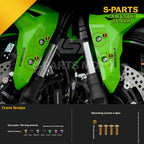 SPARTS TC4 Titanium Bolt Kit for Kawasaki ZX-4RR | Motorcycle Titanium Bolt Upgrade