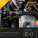 SPARTS KTM Super Duke 1290 · Full TC4 Titanium Bolt Kit｜Motorcycle Upgrade Set