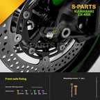 SPARTS TC4 Titanium Bolt Kit for Kawasaki ZX-4RR | Motorcycle Titanium Bolt Upgrade