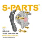 SPARTS Brembo R2 XMAX Caliper Adapter Titanium Bolt Kit
