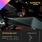 SPARTS Titanium Bolt Kit for Ultra Bee | Full Motorcycle Upgrade Set