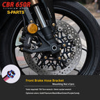 S-PARTS TC4 Titanium Bolt Kit for Honda CBR650R / CB650R | Full Motorcycle Upgrade