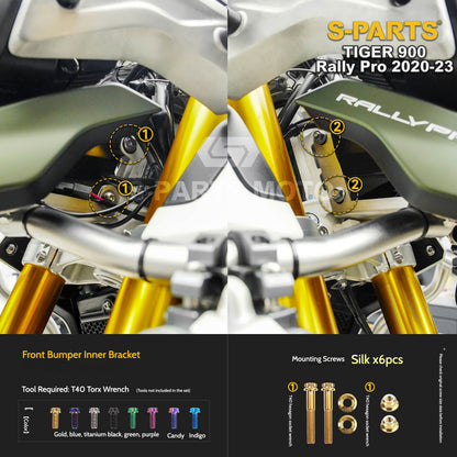 SPARTS Triumph Tiger 900 Rally Pro (2020–2023) Motorcycle Modified Titanium Alloy Bolts