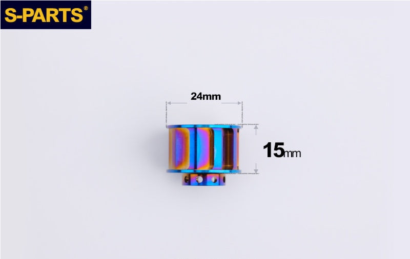 SPARTS Titanium Caliper Washers – Single & Double-Sided Bushings D20/D24 Motorcycle Upgrade