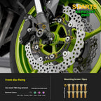 SPARTS TC4 Titanium Bolt Kit for Kawasaki Z900 2021 | Motorcycle Titanium Bolt Upgrade