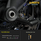 SPARTS Titanium Screw Set for Kawasaki Z900RS – Motorcycle Upgrade Kit