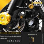 SPARTS BMW RnineT Titanium Alloy Motorcycle Bolt Upgrade Kit