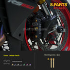 SPARTS Titanium Bolt Kit for Aprilia RS660 2021 – CNC Titanium Upgrade Kit