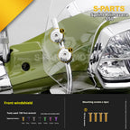 SPARTS Titanium Screw Set for Vespa Sprint/Primavera 150 – Custom Candy Color & CNC Titanium Upgrade Kit