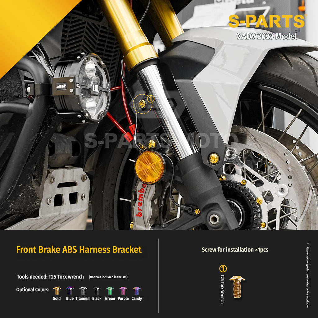 SPARTS Titanium Bolt Kit for Ducati Streetfighter V4S – Candy Color Upgrade