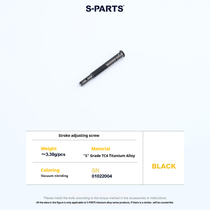 SPARTS Titanium GALESPEED VRC Master Cylinder Screw Kit｜Motorcycle Upgrade