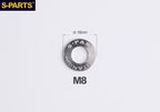 S-PARTS M8 / M10 / M12 / M14 TC4 Titanium Flat Washers for E-Bikes, Motorcycles & Bicycles