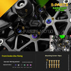 SPARTS Titanium Screw Set for Kawasaki ZX-10R 2023 –  CNC Titanium Upgrade Kit