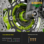 SPARTS TC4 Titanium Bolt Kit for Kawasaki Z900 2021 | Motorcycle Titanium Bolt Upgrade