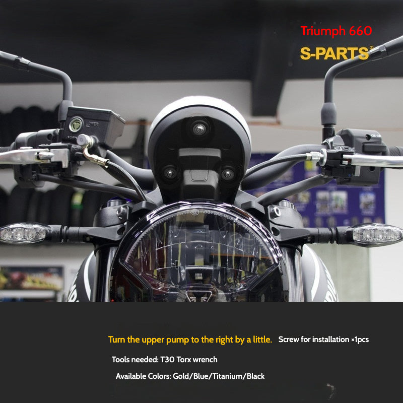 SPARTS Titanium Fastener Bolts for Triumph Trident 660 Motorcycle Modification