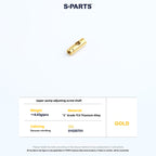 SPARTS Titanium GALESPEED VRC Master Cylinder Screw Kit｜Motorcycle Upgrade