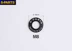 S-PARTS M8 / M10 / M12 / M14 TC4 Titanium Flat Washers for E-Bikes, Motorcycles & Bicycles