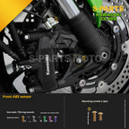 SPARTS TC4 Titanium Bolt Kit for Kawasaki ZX-4RR | Motorcycle Titanium Bolt Upgrade