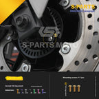 SPARTS Titanium Bolt Set for 2023 XMAX300 | Yamaha Motorcycle Titanium Bolt Upgrade