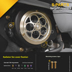 SPARTS Titanium Screw Set for Vespa Sprint/Primavera 150 – Custom Candy Color & CNC Titanium Upgrade Kit