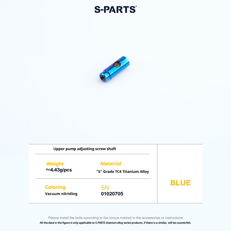 SPARTS Titanium GALESPEED VRC Master Cylinder Screw Kit｜Motorcycle Upgrade