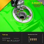 SPARTS TC4 Titanium Bolt Kit for Kawasaki ZX-4RR | Motorcycle Titanium Bolt Upgrade