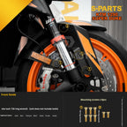 SPARTS KTM Super Duke 1290 · Full TC4 Titanium Bolt Kit｜Motorcycle Upgrade Set