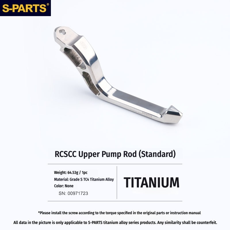 SPARTS Titanium Alloy Brake Master Cylinder Push Rod (RCS / RCSCC Compatible)