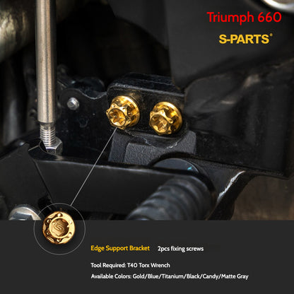 SPARTS Titanium Fastener Bolts for Triumph Trident 660 Motorcycle Modification