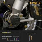 SPARTS Titanium Bolt Kit for BMW R 1250GS ADV – CNC Titanium Upgrade Kit