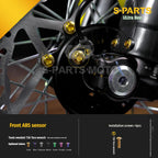 SPARTS Titanium Bolt Kit for Ultra Bee | Full Motorcycle Upgrade Set