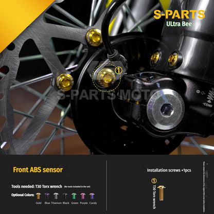 SPARTS Titanium Bolt Kit for Ultra Bee | Full Motorcycle Upgrade Set