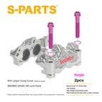 SPARTS Titanium Alloy Brembo M50 Caliper Bolt Kit (M10×55)