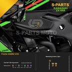 SPARTS TC4 Titanium Bolt Kit for Kawasaki ZX-4RR | Motorcycle Titanium Bolt Upgrade