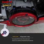 S-PARTS  Compatible with / Suitable for Ducati DUCATI V2 Full Titanium Bolt Kit