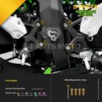 SPARTS TC4 Titanium Bolt Kit for Kawasaki ZX-4RR | Motorcycle Titanium Bolt Upgrade