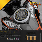 SPARTS TC4 Titanium Bolt Kit Compatible with KTM DUKE 790 – Full Motorcycle Fastener Upgrade