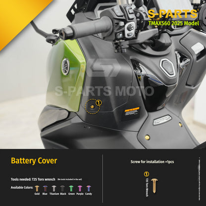 SPARTS Titanium Bolt Kit for YAMAHA TMAX560 2025-Body & Exhaust Section