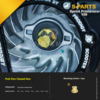 SPARTS Titanium Screw Set for Vespa Sprint/Primavera 150 – Custom Candy Color & CNC Titanium Upgrade Kit