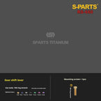 SPARTS Titanium Bolt Kit for Aprilia RS660 2021 – CNC Titanium Upgrade Kit