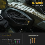 SPARTS Titanium Bolt Kit for BMW R 1250GS ADV – CNC Titanium Upgrade Kit