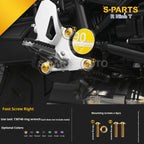 SPARTS BMW RnineT Titanium Alloy Motorcycle Bolt Upgrade Kit