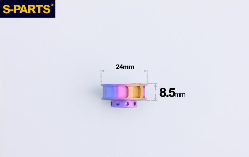 SPARTS Titanium Caliper Washers – Single & Double-Sided Bushings D20/D24 Motorcycle Upgrade